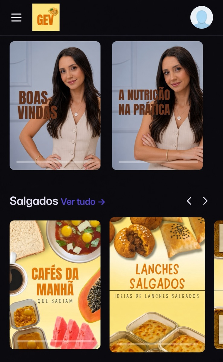 Tela 1 do aplicativo