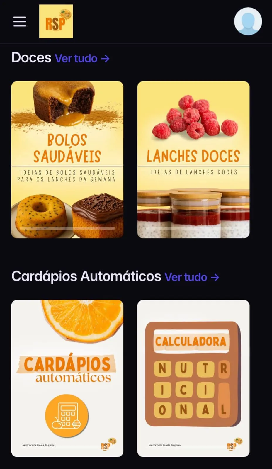 Tela 2 do aplicativo