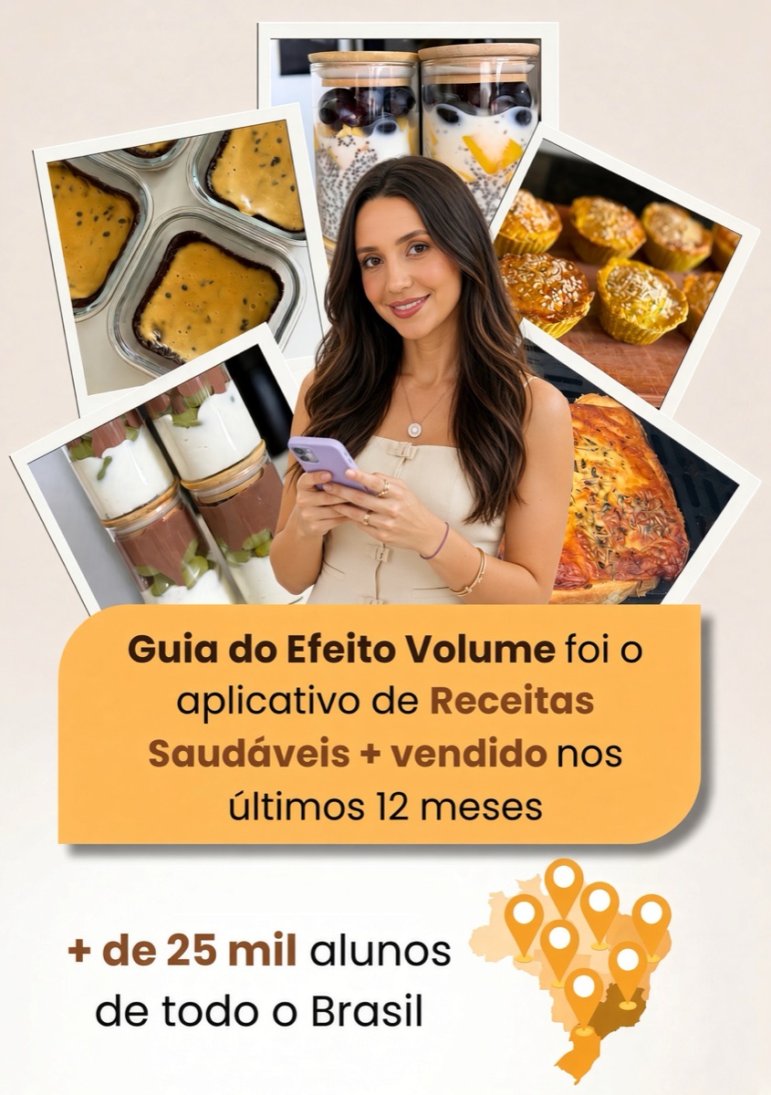 Larissa e o Guia do Efeito Volume. Mais de 200 alunas de todo o Brasil