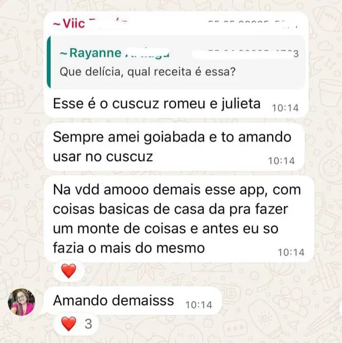 Depoimento de aluna 12