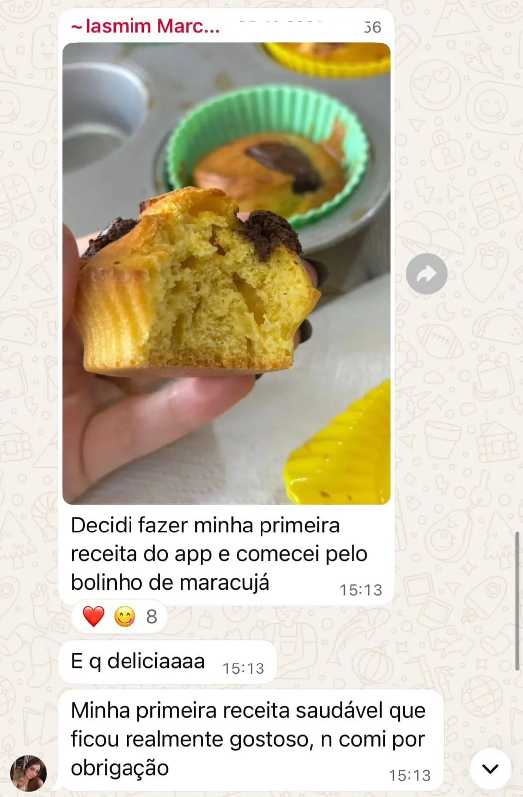 Depoimento de aluna 6